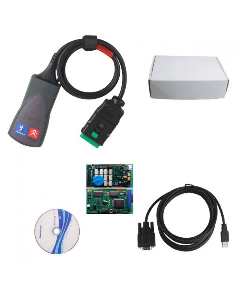 Lexia-3 Pp2000 and Diagbox Diagnostic Interface Tool For CITROEN PEUGEOT  30cm