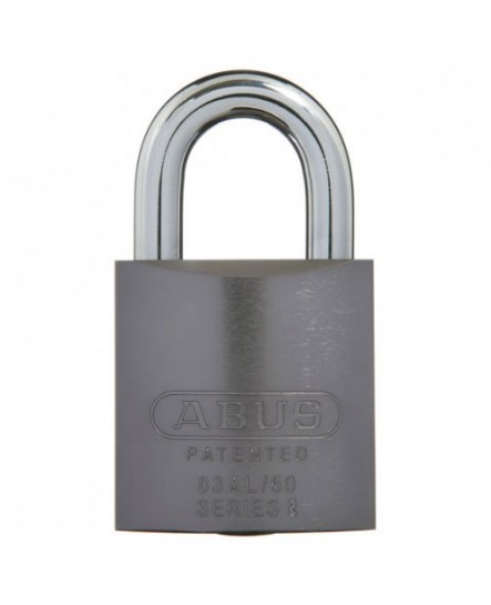 Dr Lock Shop - Dr Lock Shop - ABUS P/LOCK 83AL/50 ALU KD TITANIUM ...