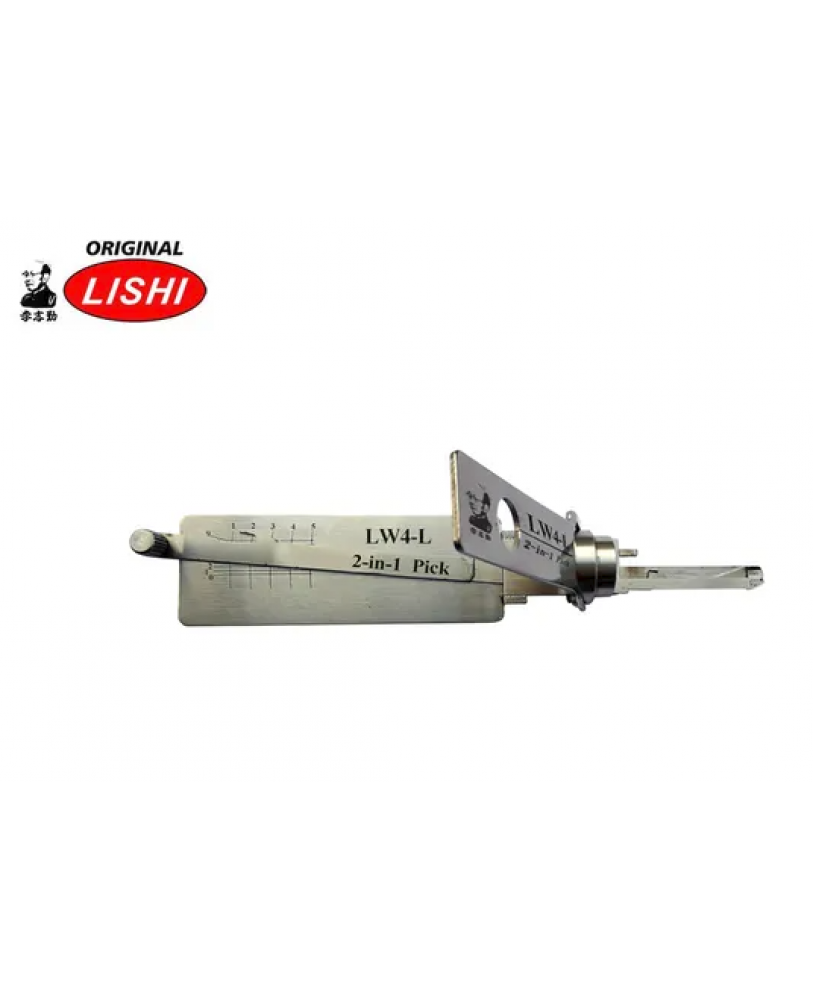 Dr Lock Shop - Lishi LW4 LEFT Lock Pick Original Lishi